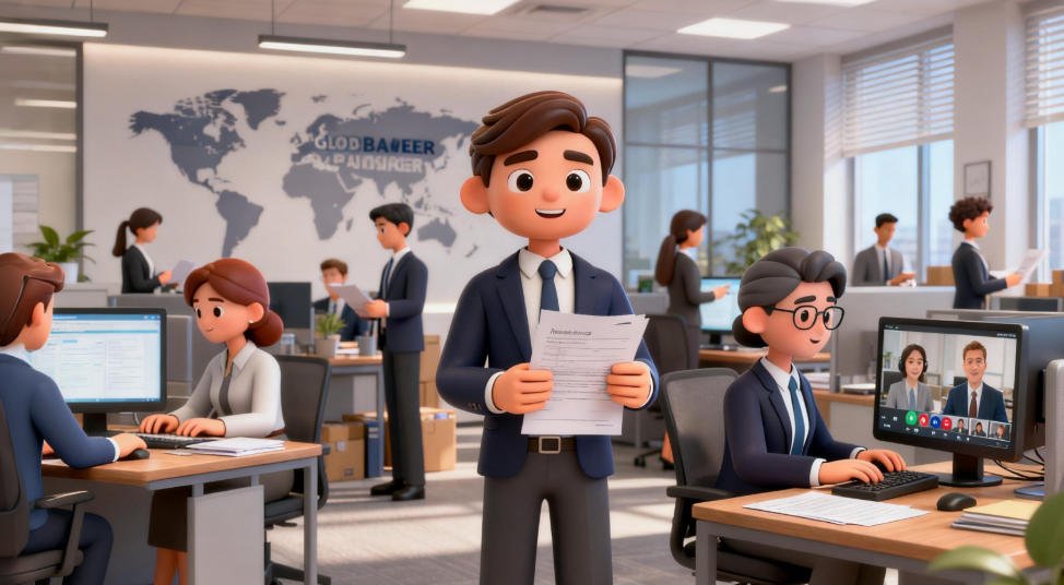 China sourcing agent in meeting