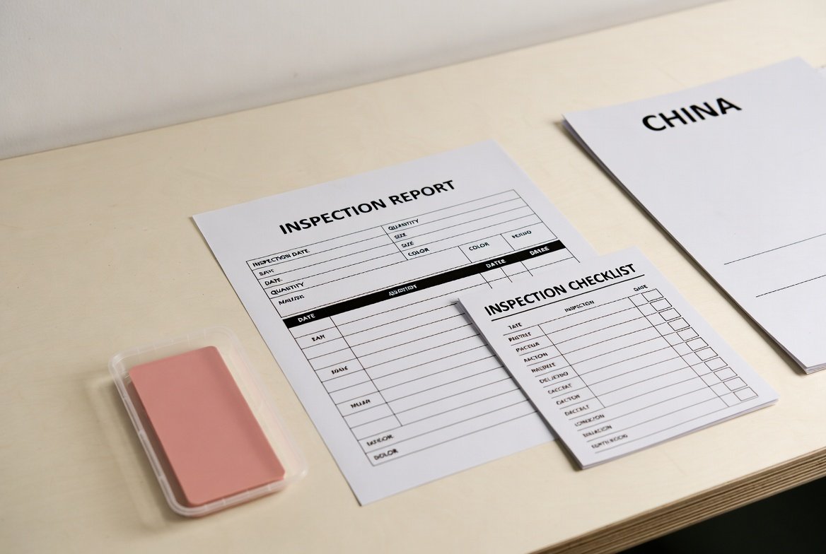 China sourcing agent performing quality assurance lab test