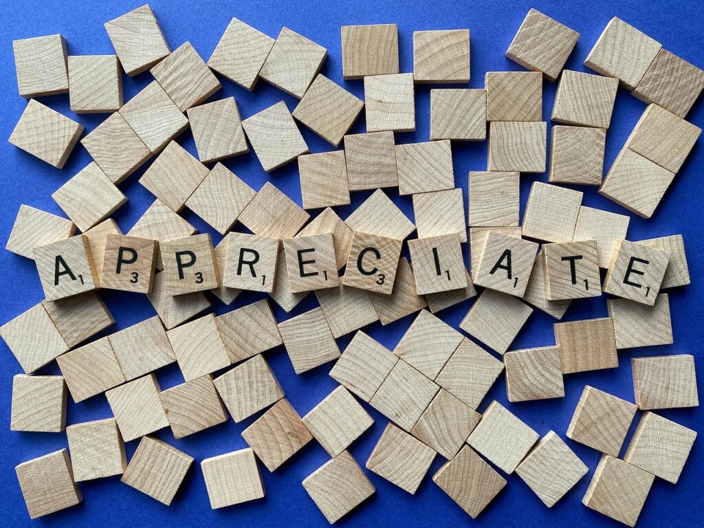 scrabble, word, appreciate, scrabble tiles, design, typography, appreciate, appreciate, appreciate, appreciate, appreciate, scrabble tiles