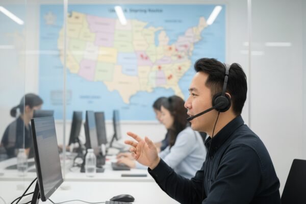 Sourcing Agent Communication Test Testing communication style and English fluency of sourcing agents for US entrepreneurs (ID#5)