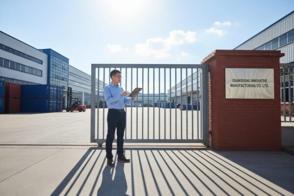 Verifying supplier legitimacy and financial stability before placing a manufacturing order (ID#4)