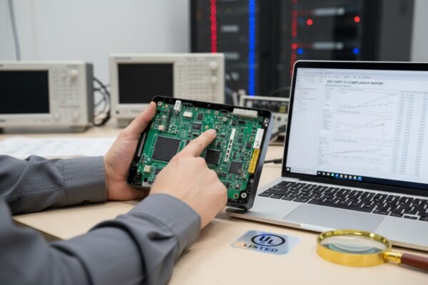 FCC and UL Safety Standards Testing sourcing agent knowledge on FCC Part 15 and UL safety standards for electronics (ID#2)