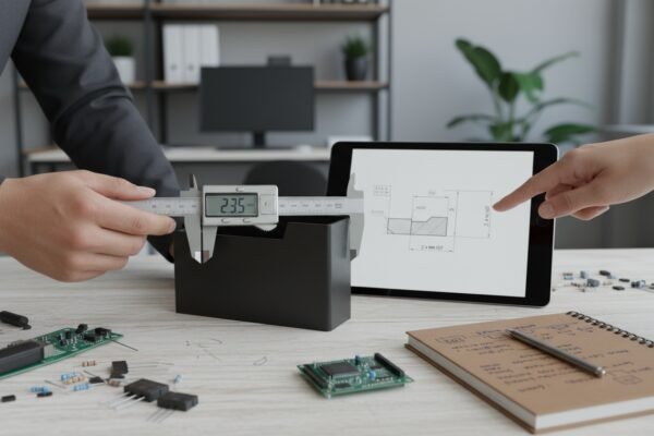 Verifying a sourcing agent's understanding of technical specifications and custom design requirements (ID#2)
