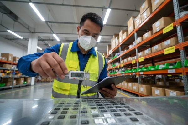 Verifying if a sourcing agent physically visited the factory for a professional audit (ID#4)