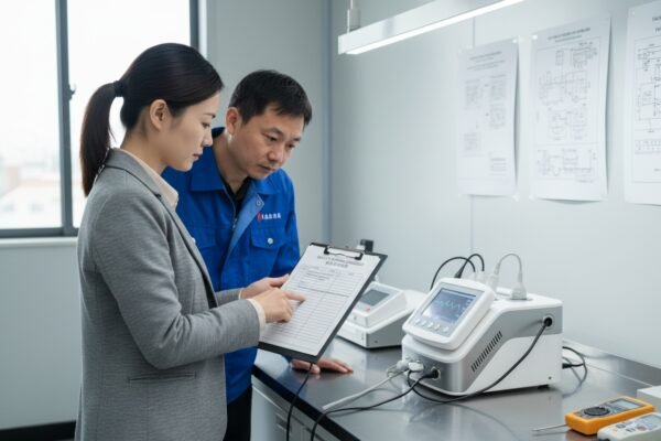 Sourcing agent enforcing a standardized quality control checklist for consistent manufacturing results (ID#3)