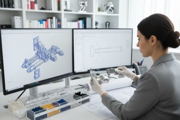 Providing product specifications and CAD files to estimate sample lead times from sourcing agents (ID#3)