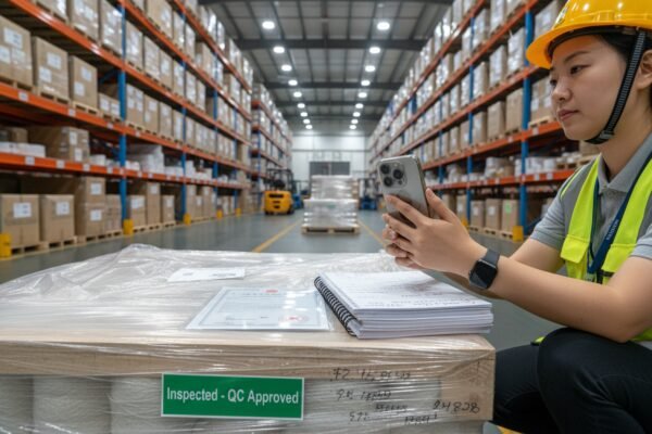 Verifying sourcing agent audits through dated reports and supplier visit logs (ID#2)