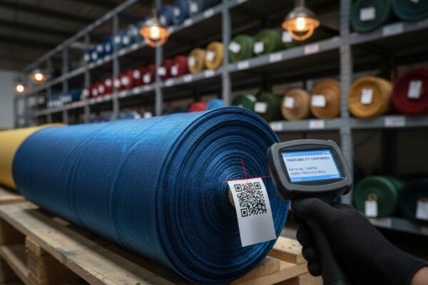 Preventing material swaps using contract specifications and random production testing (ID#4)