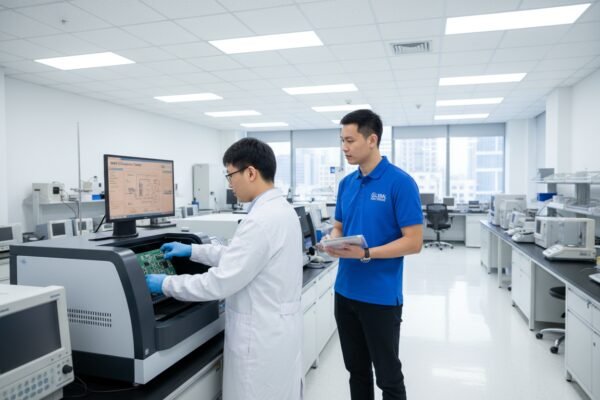 EU Safety Lab Testing Sourcing agent managing product safety testing at EU accredited laboratories for compliance (ID#4)