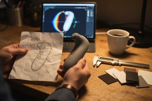 Sourcing agent converting rough product sketches into functional prototypes through engineering and factory collaboration (ID#2)