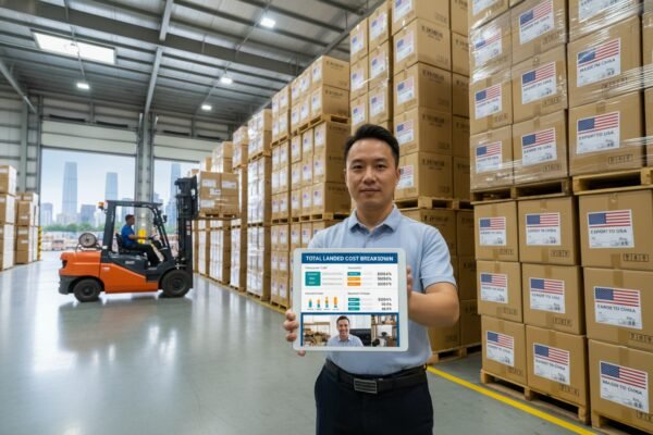 Ensuring procurement transparency with itemized cost breakdowns and direct factory contact from agents (ID#5)