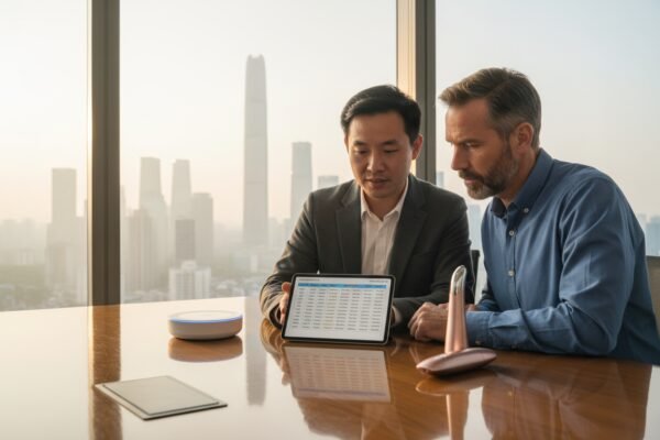 Transparent pricing structure for China sourcing agents and international clients (ID#1)