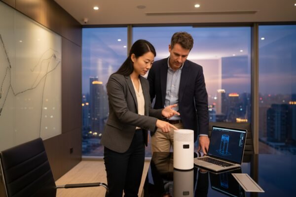 China sourcing agent assisting a client with product design iteration and development (ID#1)