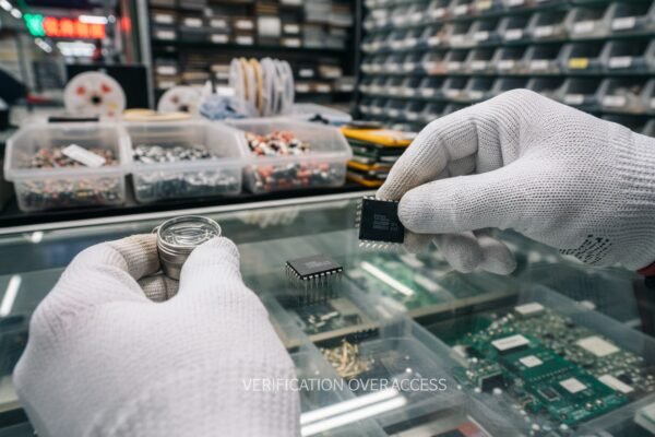 Spotting Counterfeit Electronic Parts Technical standards for spotting counterfeit or refurbished electronic parts in Shenzhen Huaqiangbei markets (ID#3)