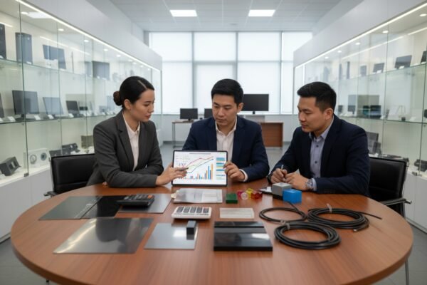 Professional agent negotiating better pricing for private label products using local market knowledge (ID#5)