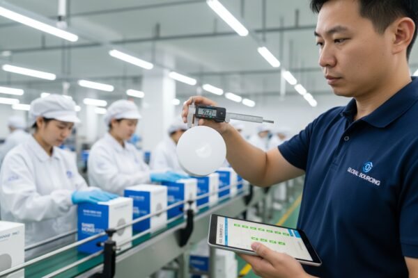 Critical production milestones and quality inspection results reported immediately by sourcing agents (ID#3)