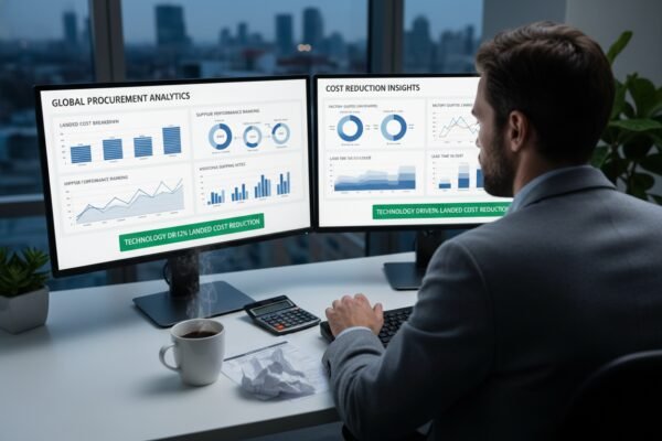 Data analytics optimizing landed costs and predicting supply chain disruptions using historical pricing (ID#5)