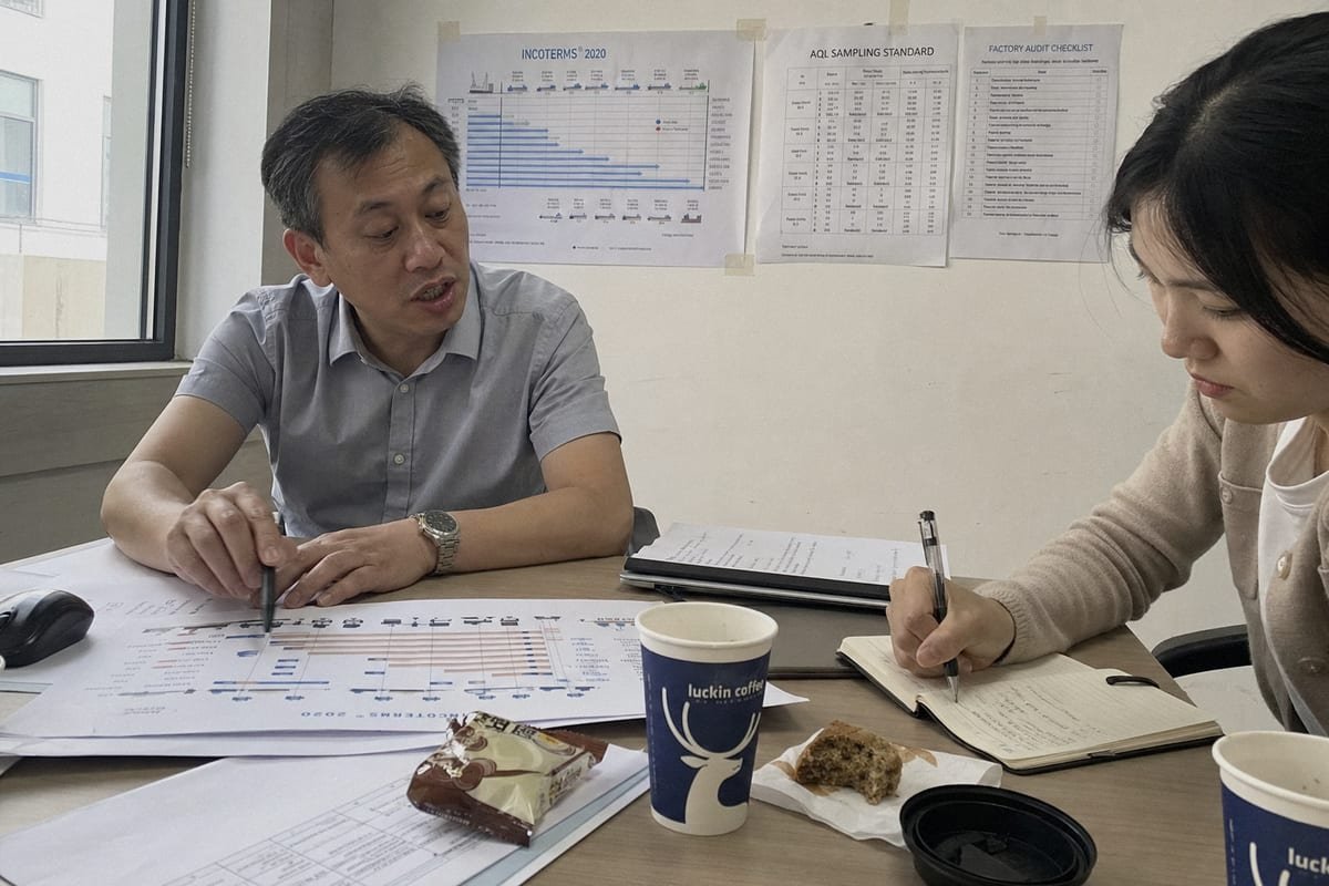 PM Training Qualifications PM training covering audits, AQL standards, and negotiation techniques (ID#3)