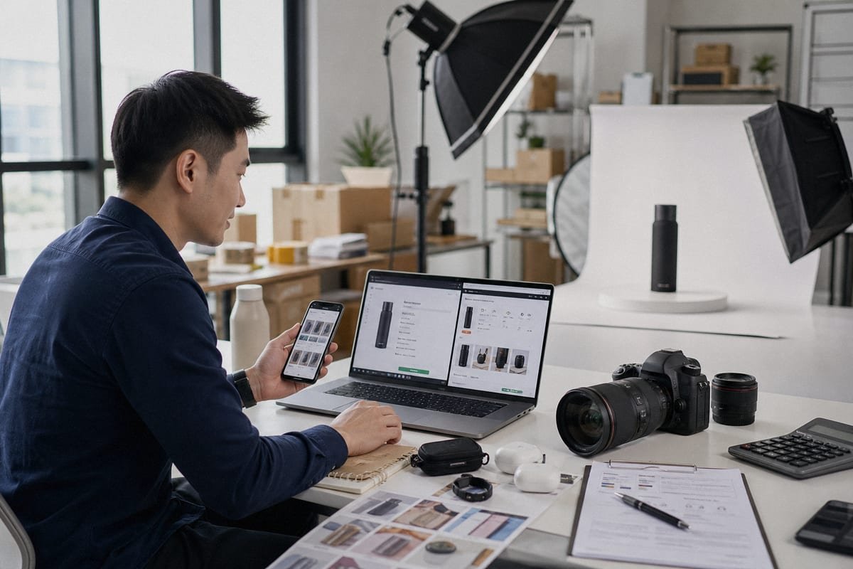 Evaluating cost value of sourcing agent content creation and photography services (ID#3)