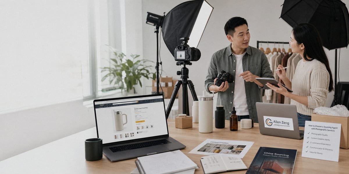 Sourcing agent creating Amazon and Shopify listing images and infographics (ID#4)