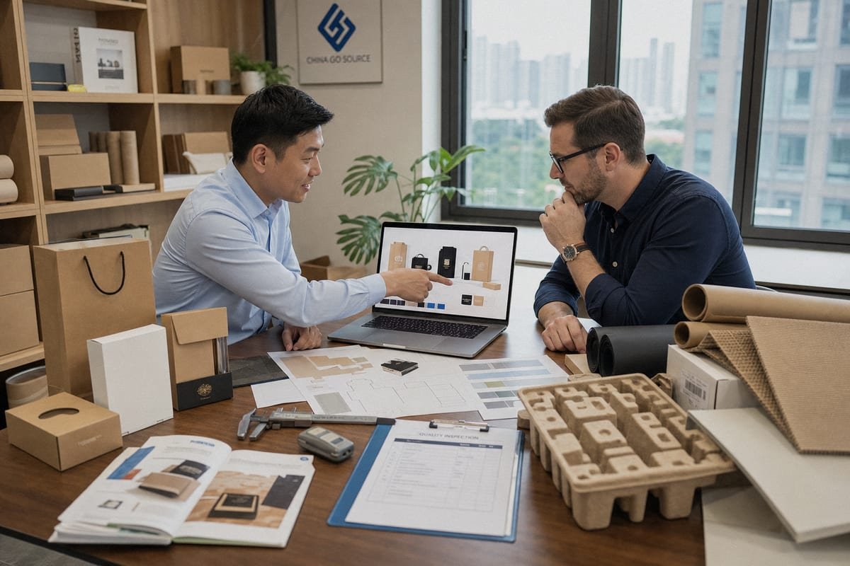 Sourcing agent optimizing packaging procurement to save time and cost (ID#5)