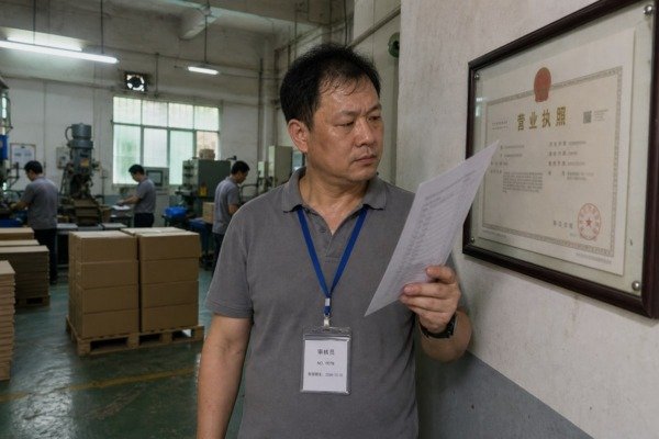 Verify Sourcing Agent Legitimacy Verifying a China sourcing agent's business license and legitimacy before payment (ID#3)